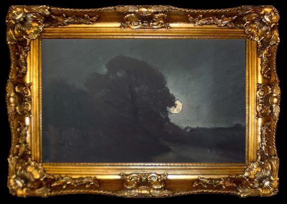 framed  John Constable The edge of a Heath by moonlight, ta009-2